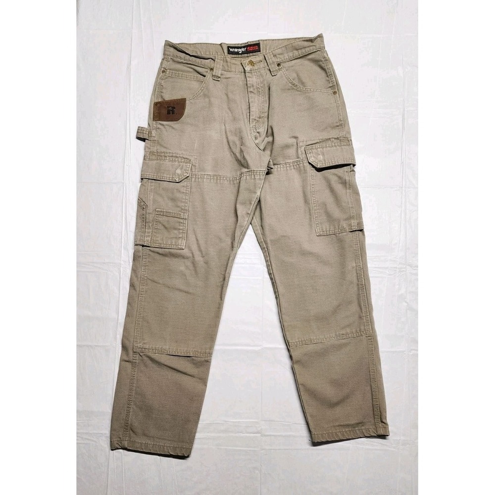 Wrangler Riggs Workwear Ripstop Men's Carpenter Pants Green Size 32x30